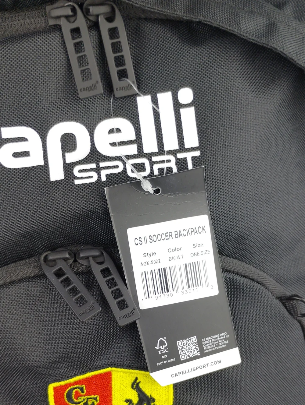 Capelli Sport daily zippered carry
